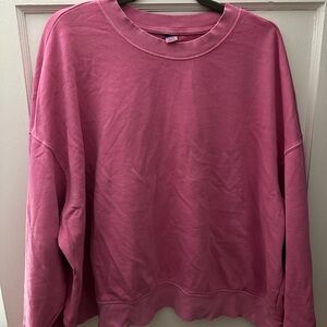 Women's Pink Crewneck Sweater